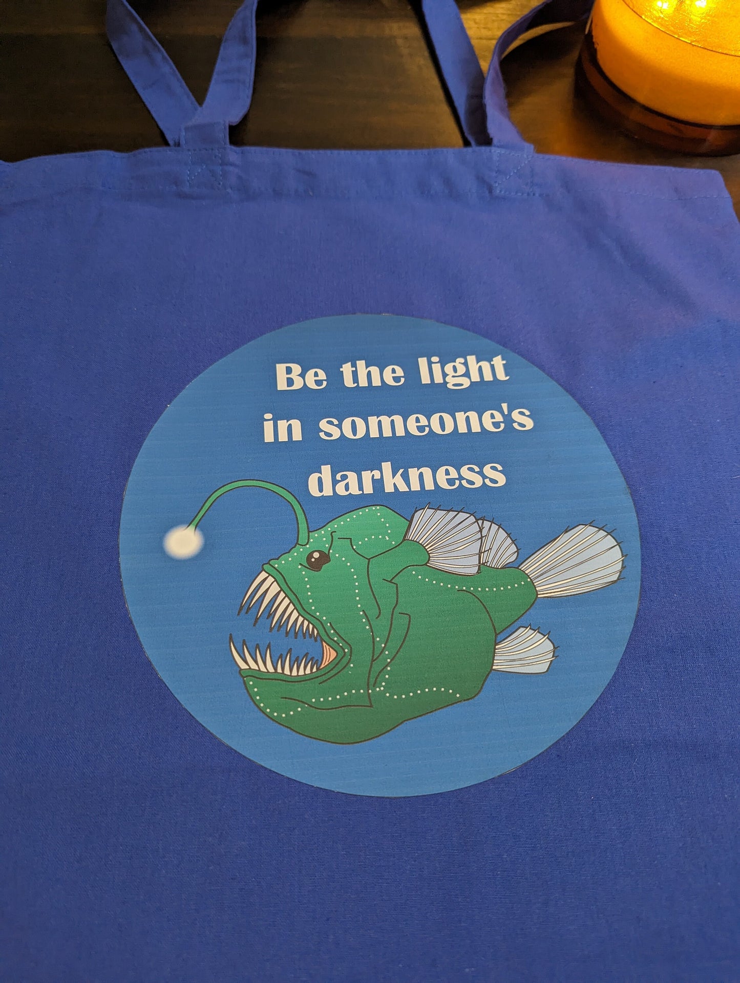 Angler Fish Tote Bag