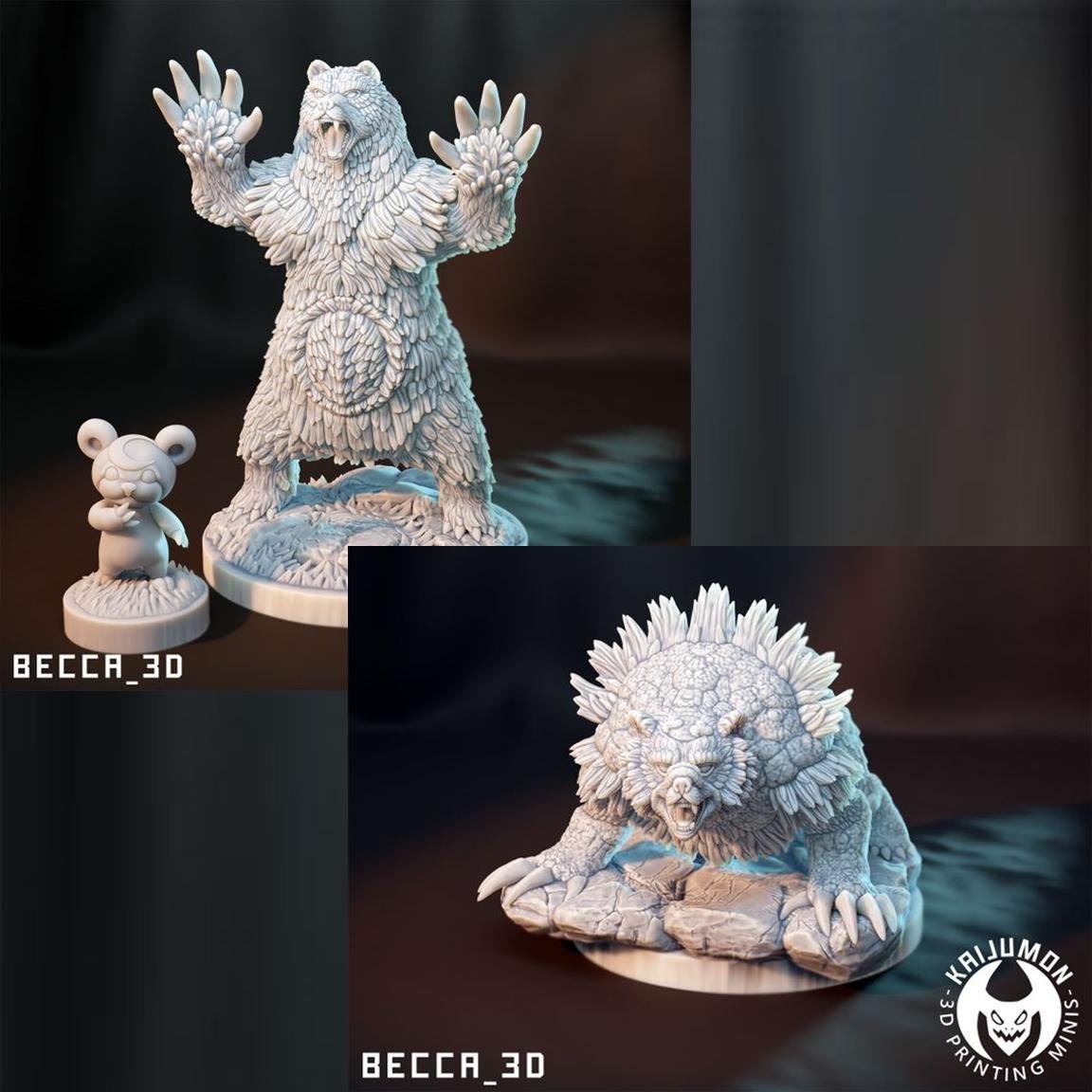 Kaijumon Bear Monster