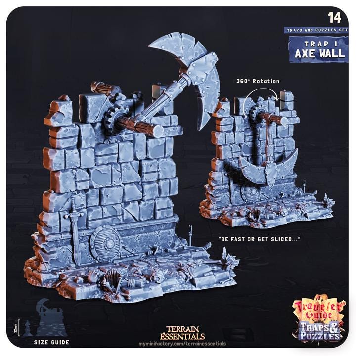 Terrain - Trap - Axe Wall