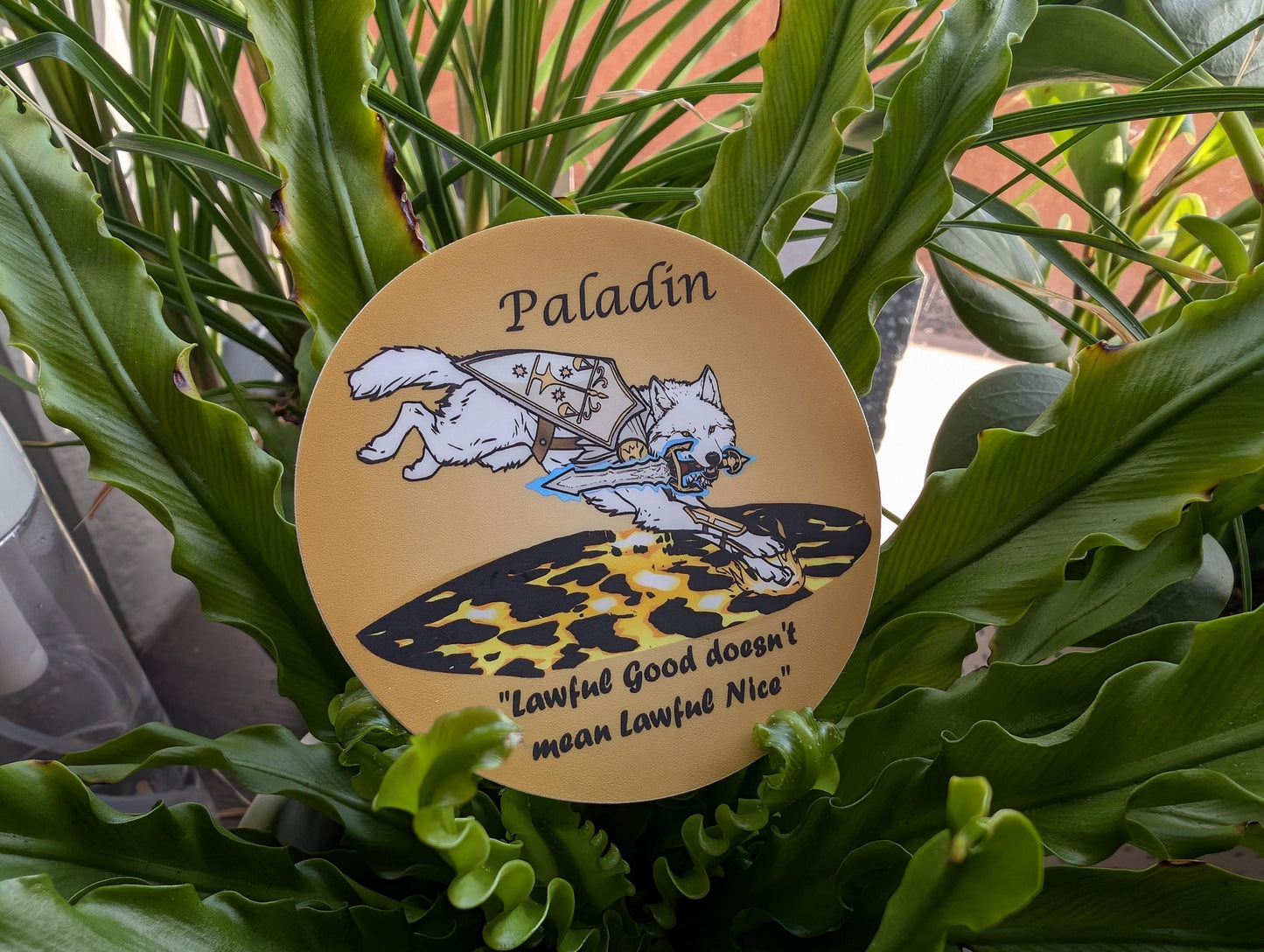 DnD - Paladin Sticker