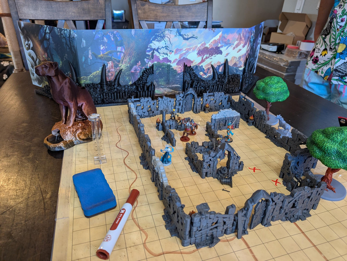 Goblin Dungeon Master Screen Holder
