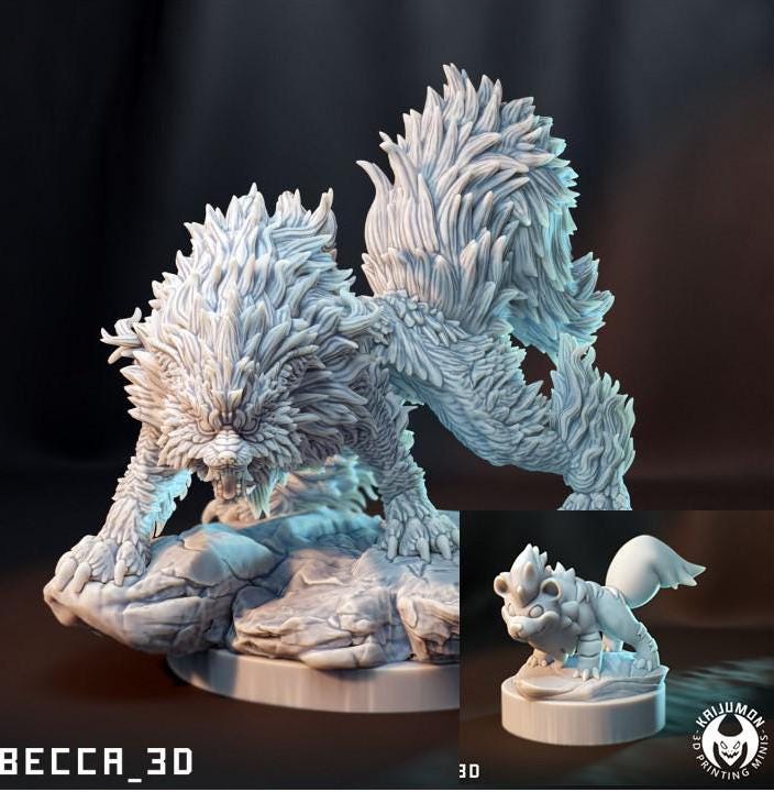 Kaijumon Fire Guard Dog Monster
