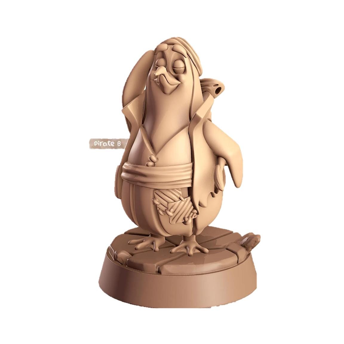 Penguin - Multiple Poses with or without Gear