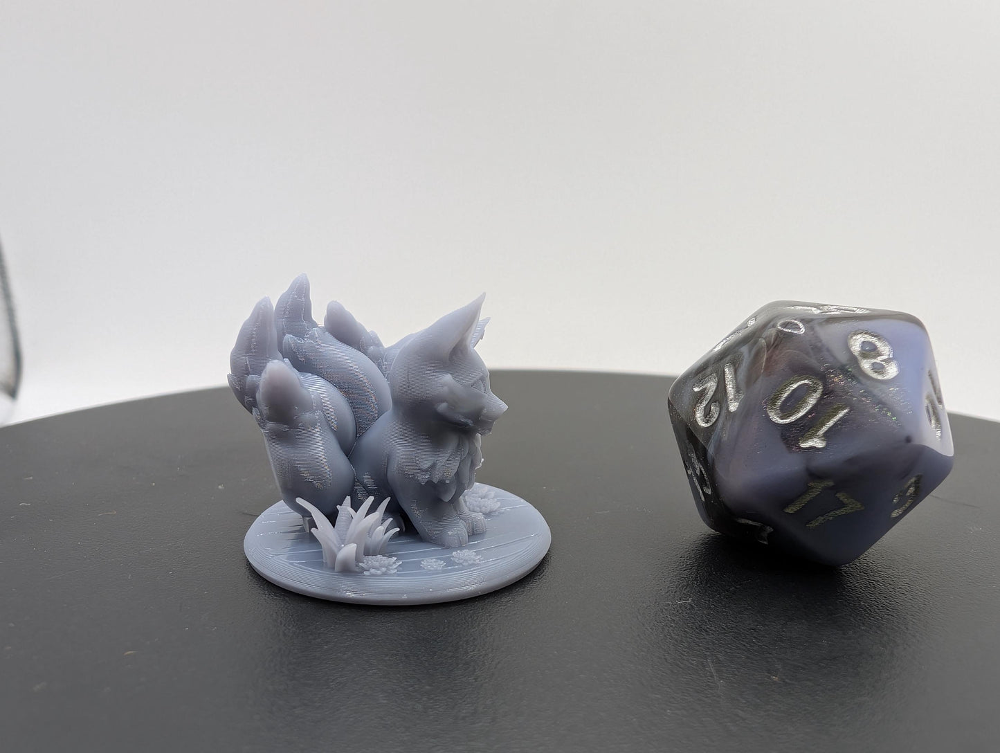 Baby Kitsune (Multi-Tailed Fox) and Adult Option