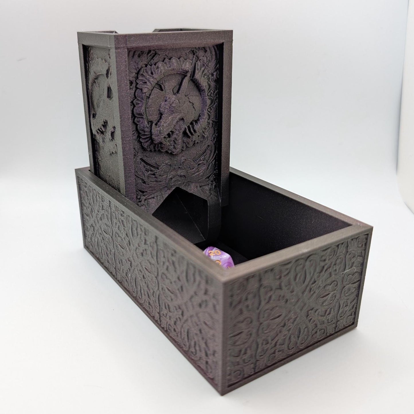Folding Dice Tower - Dragon Desgin