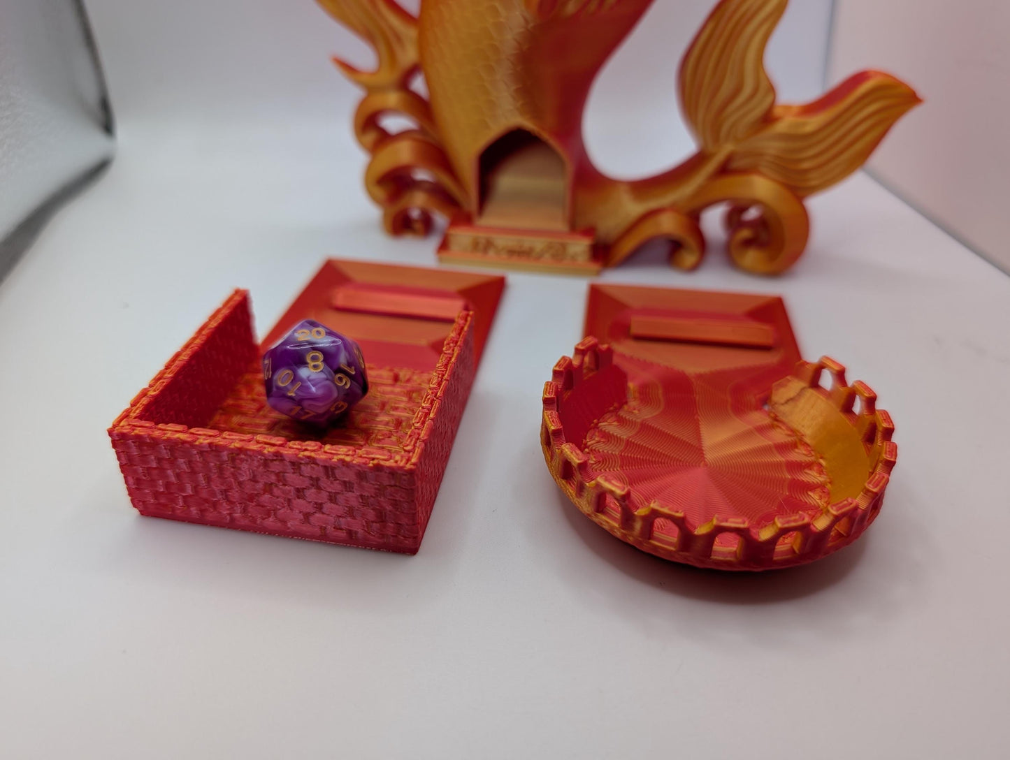 Koi Fish Dice Tower