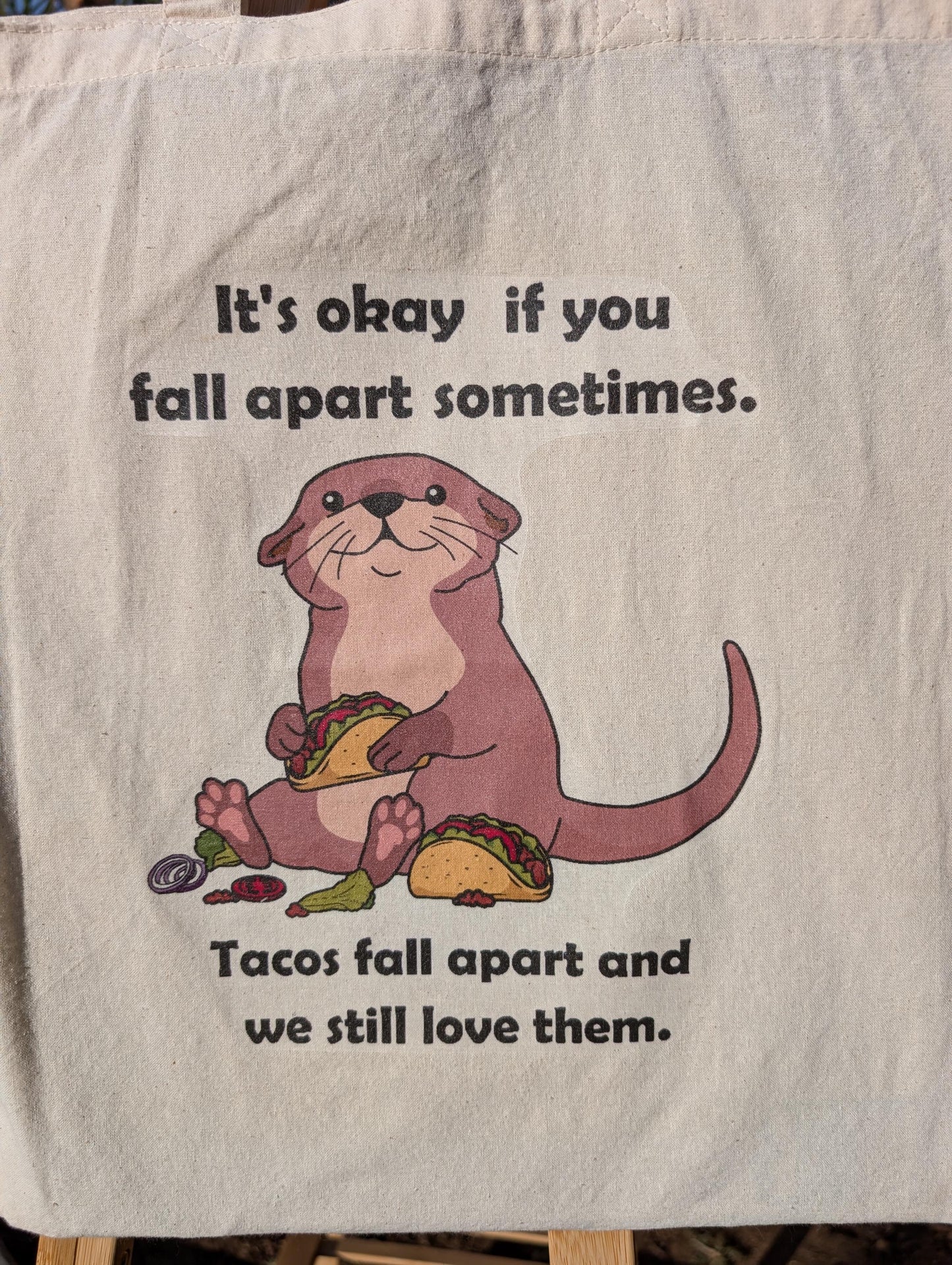 Tacos Fall Apart Tote Bag