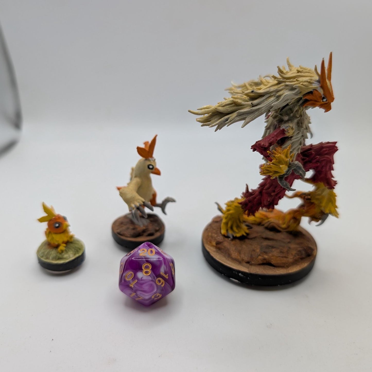 Kaijumon Fire Chicken Monster