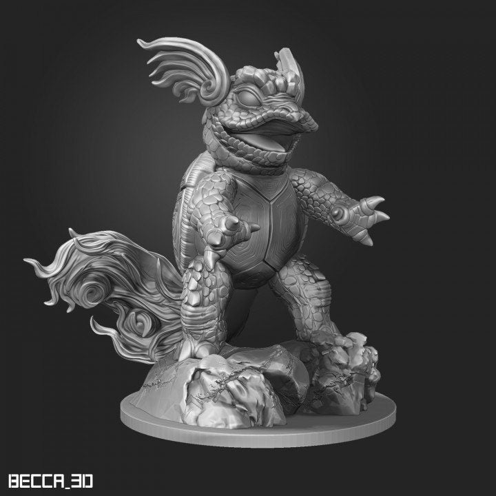 Kaijumon Water Turtles (Mega and Giga options)