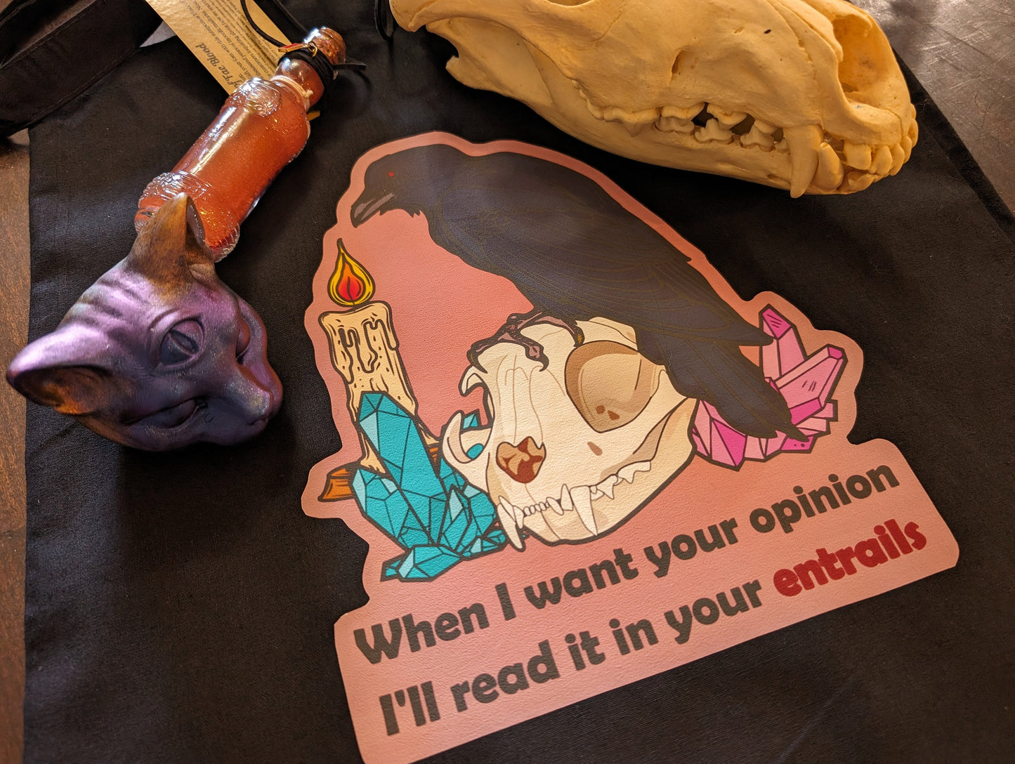 Entrails Tote Bag