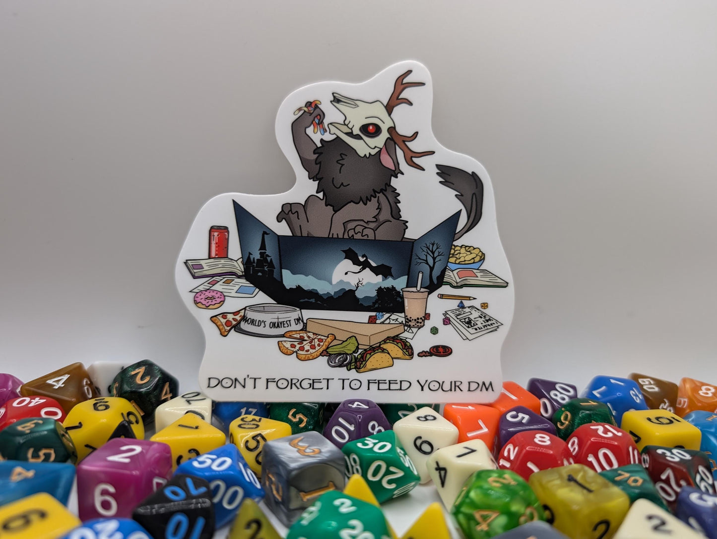Feed Your DM Sticker