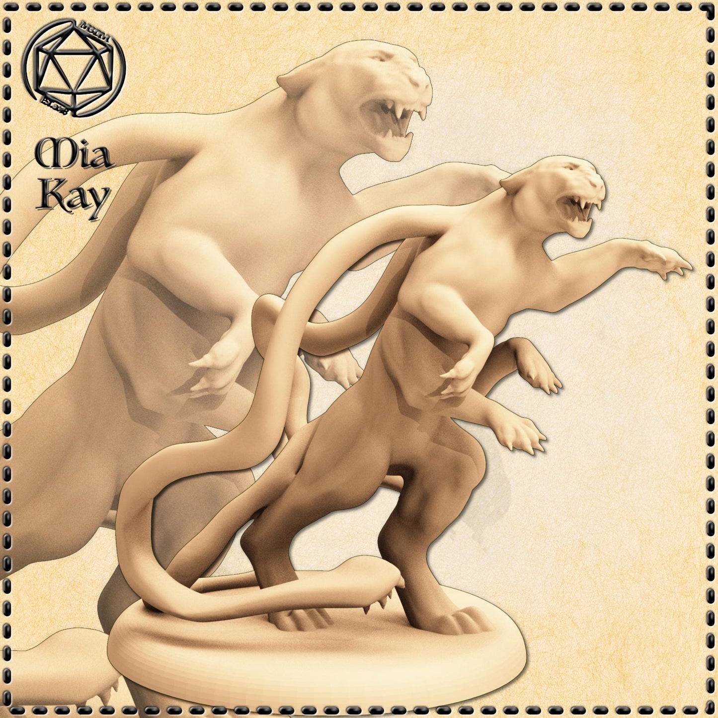 Baby Displacer Beast and Adult Option