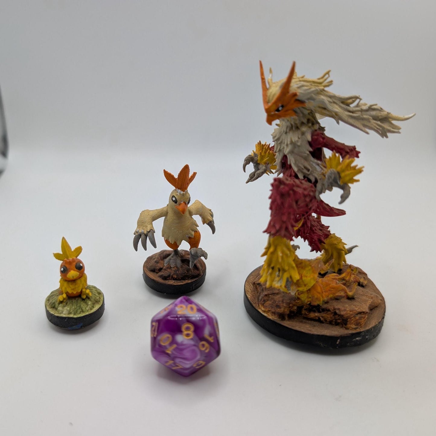 Kaijumon Fire Chicken Monster