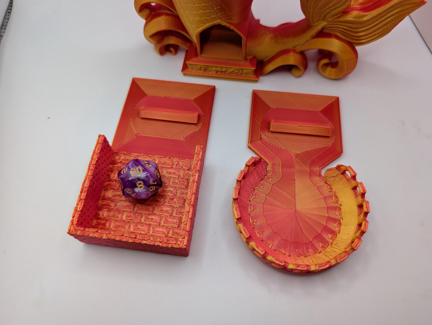 Koi Fish Dice Tower