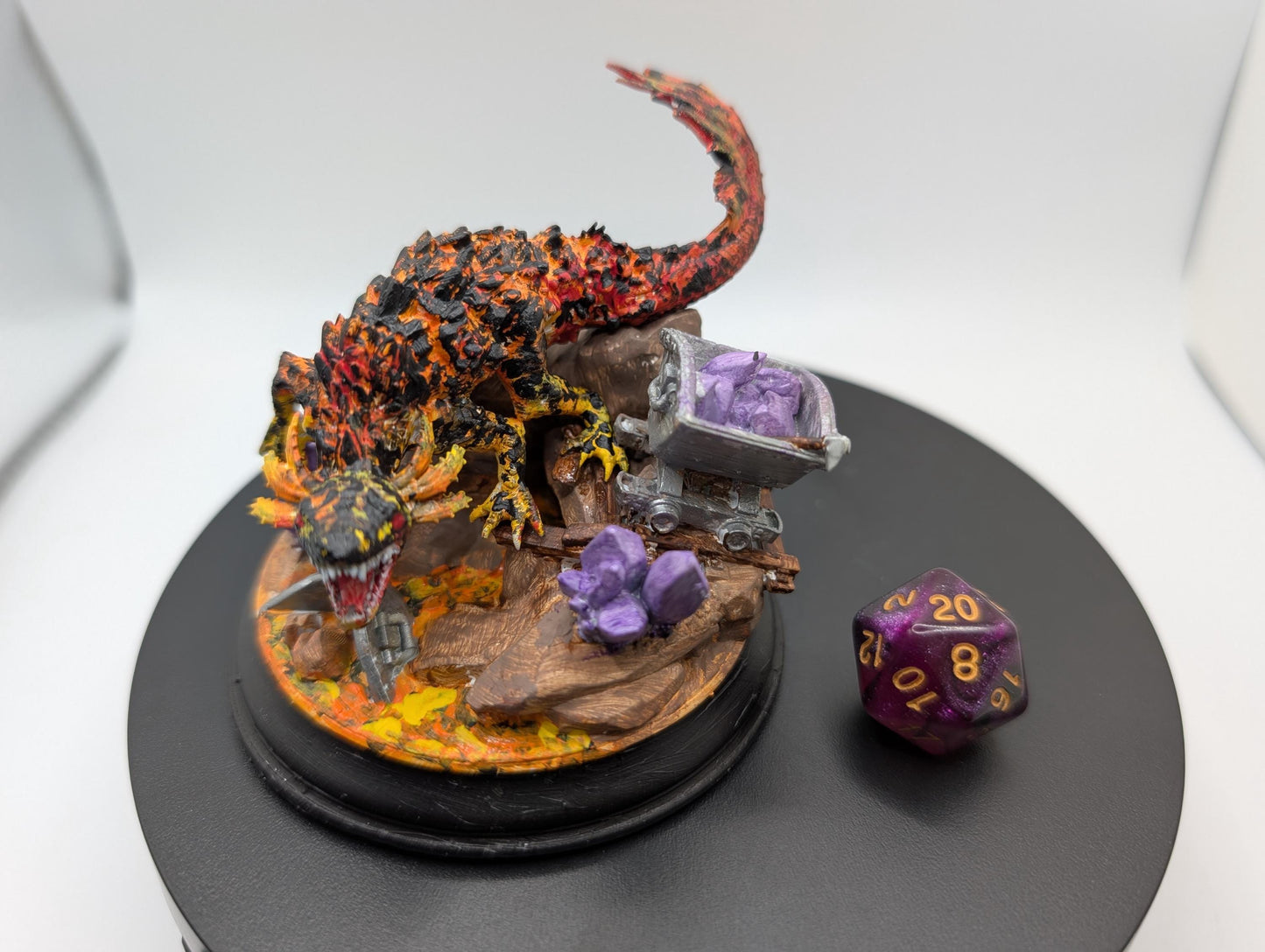 Lava Elemental Salamander
