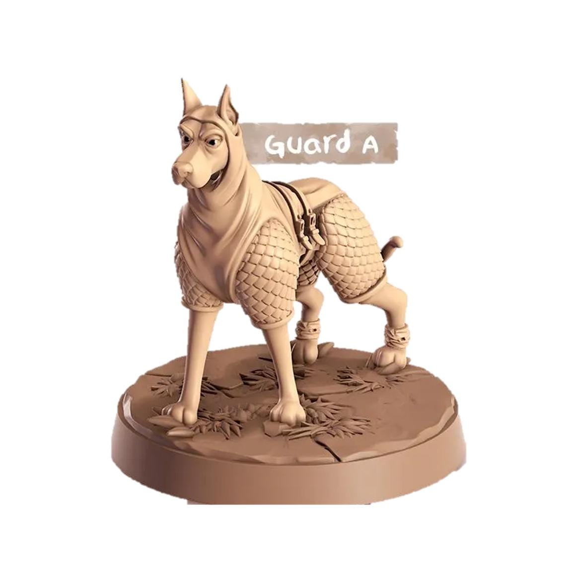 Doberman Dog - Multiple Poses with or without Gear