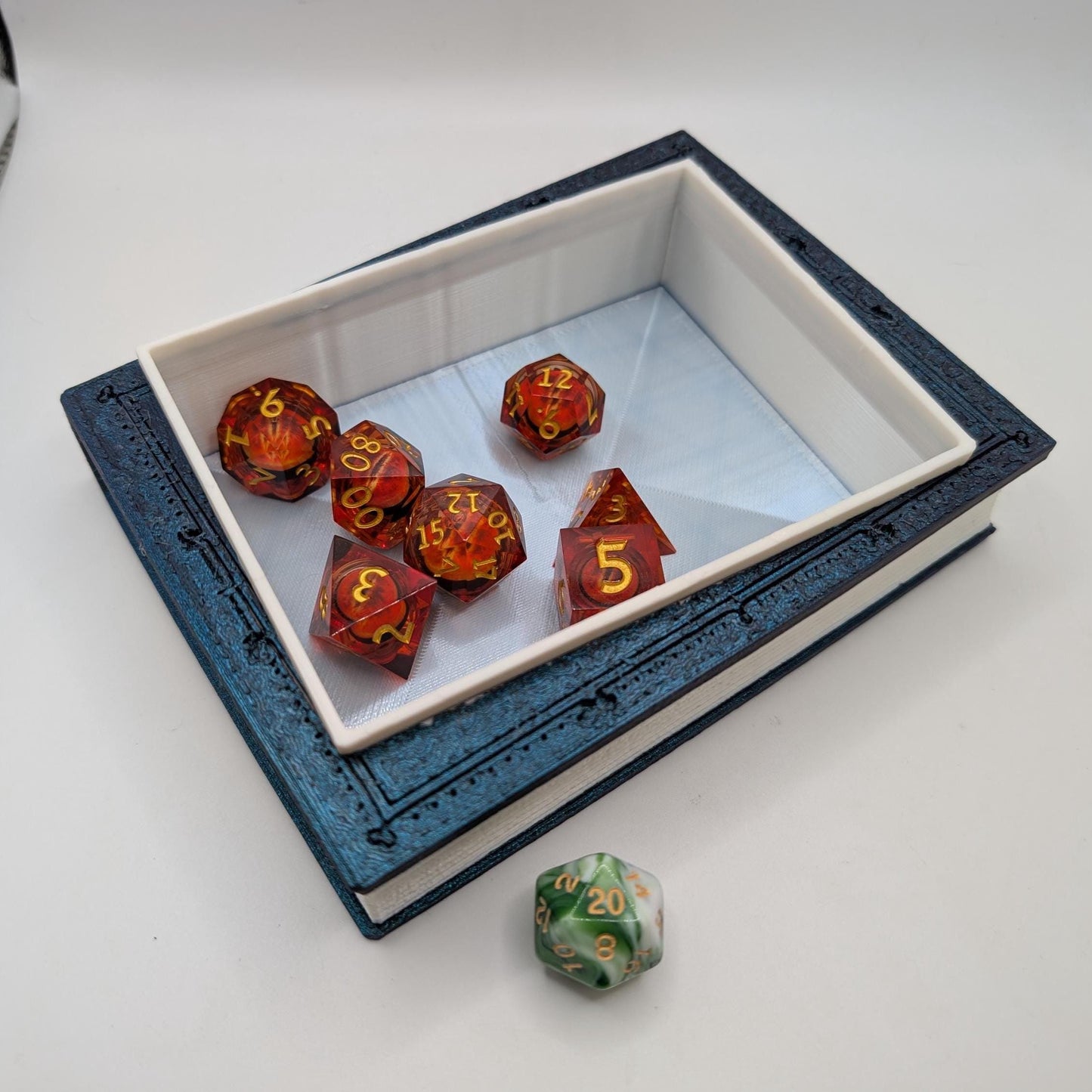Sleeping Pseudodragon Dice Holder