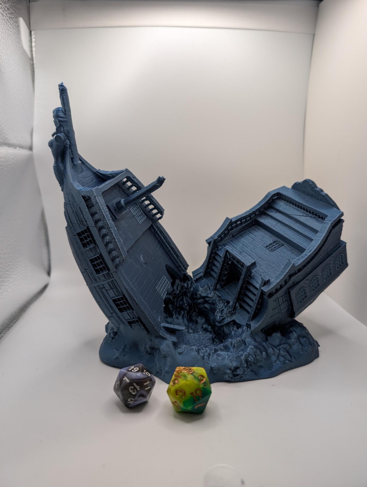 Shipwreck Dice Tower