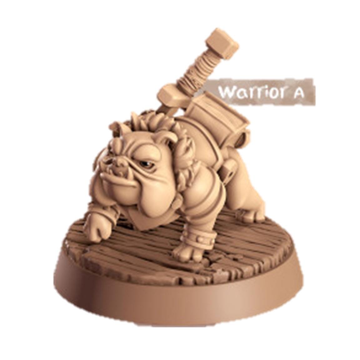 English Bulldog - Multiple Poses with or without Gear