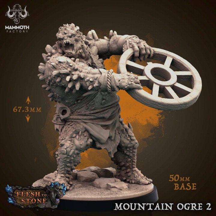 Mountain Ogre Pack + 2 Rams