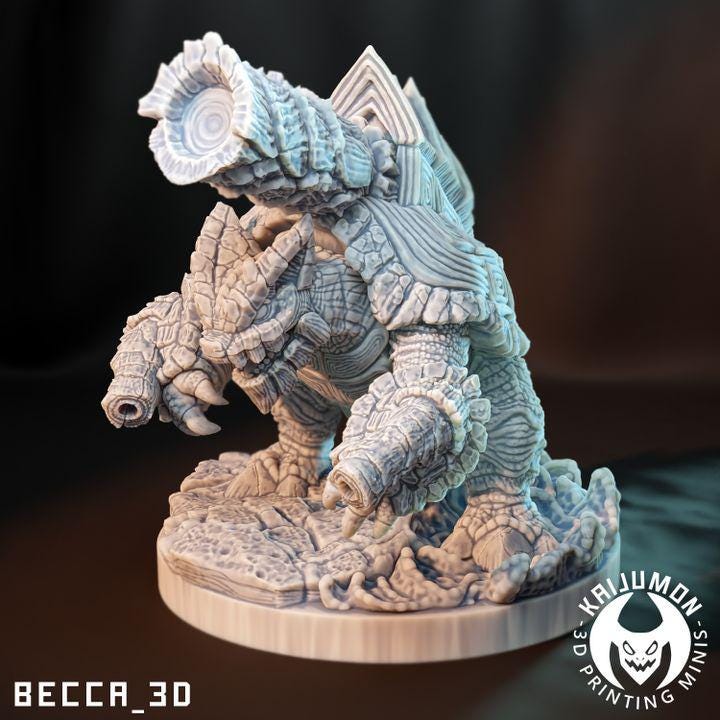 Kaijumon Water Turtles (Mega and Giga options)