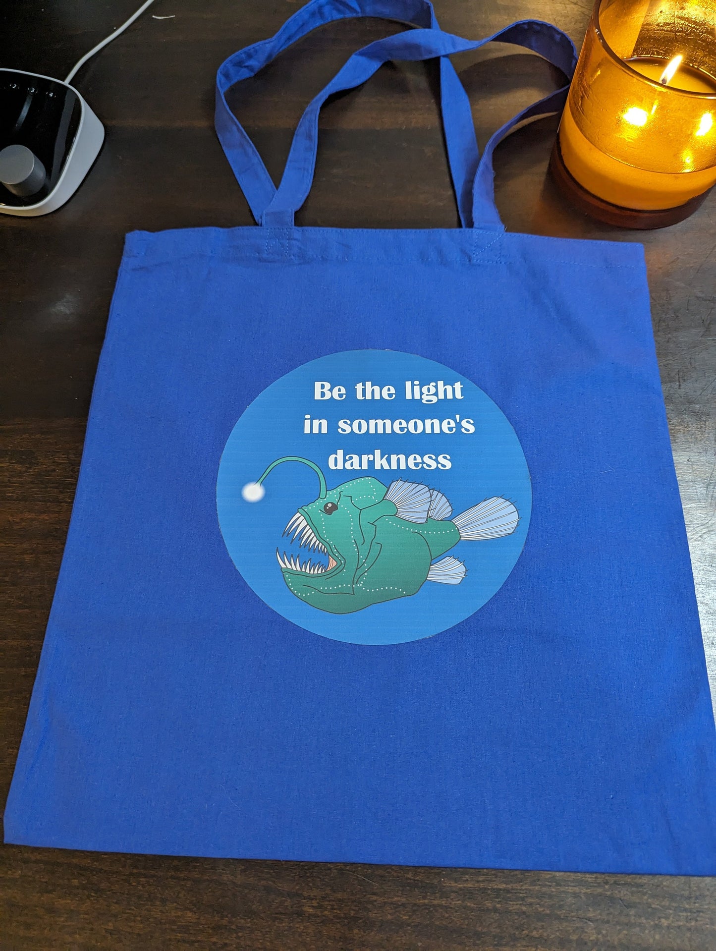 Angler Fish Tote Bag