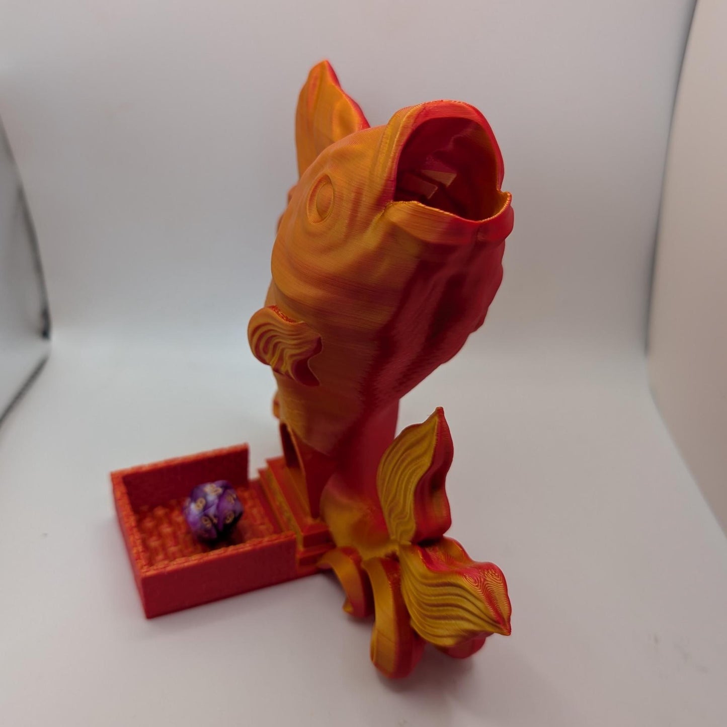 Koi Fish Dice Tower