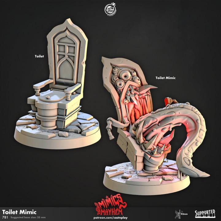 Mimic & Terrain - Toilet