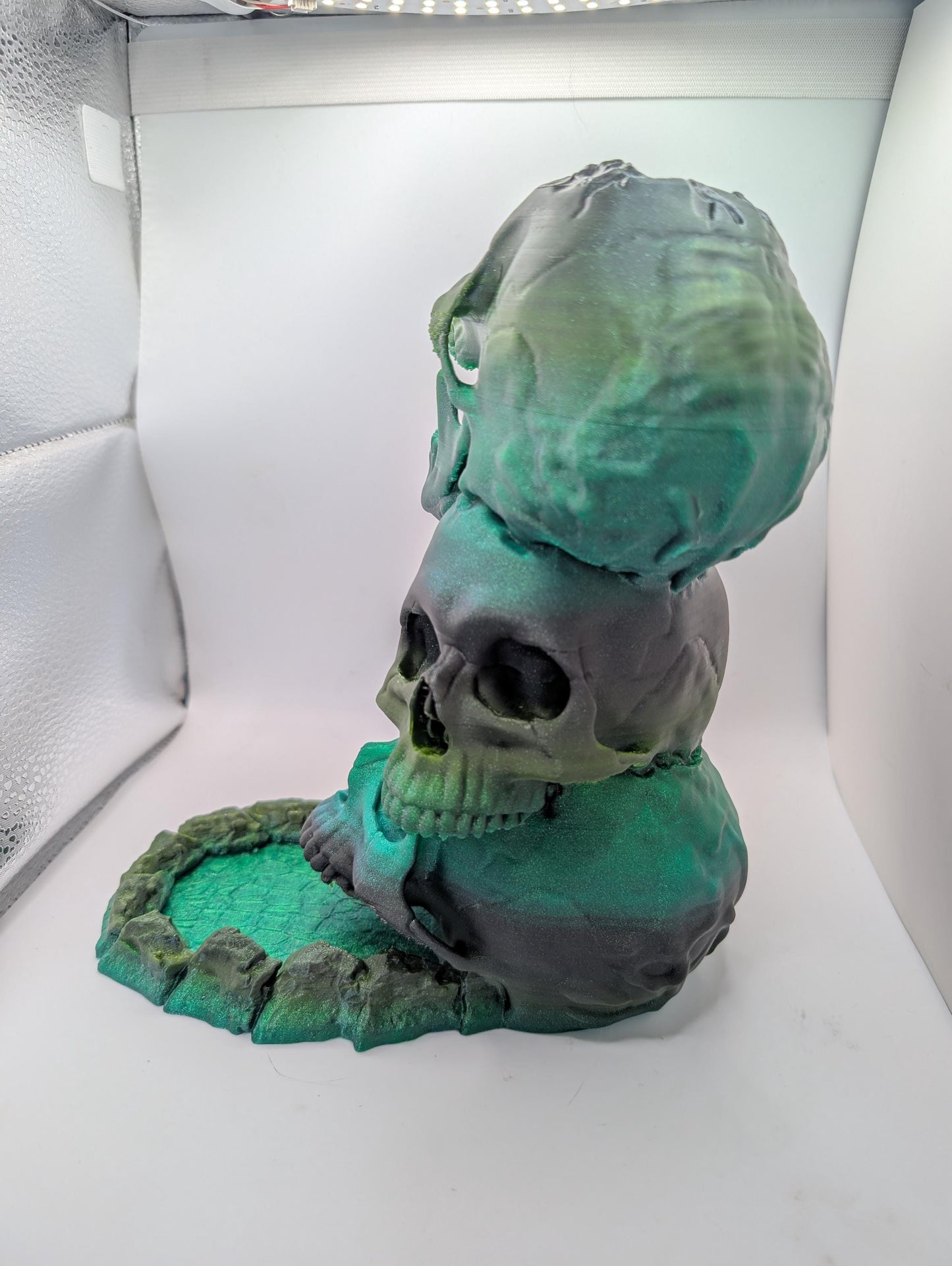 Skull Stack Dice Tower
