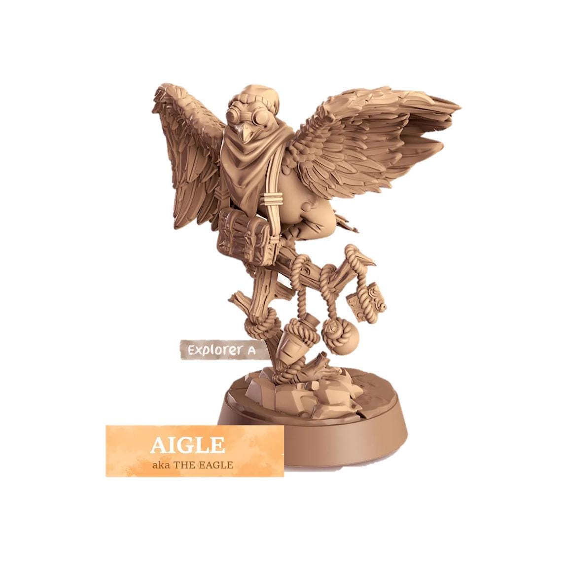 Eagle - Multiple Poses with or without Gear