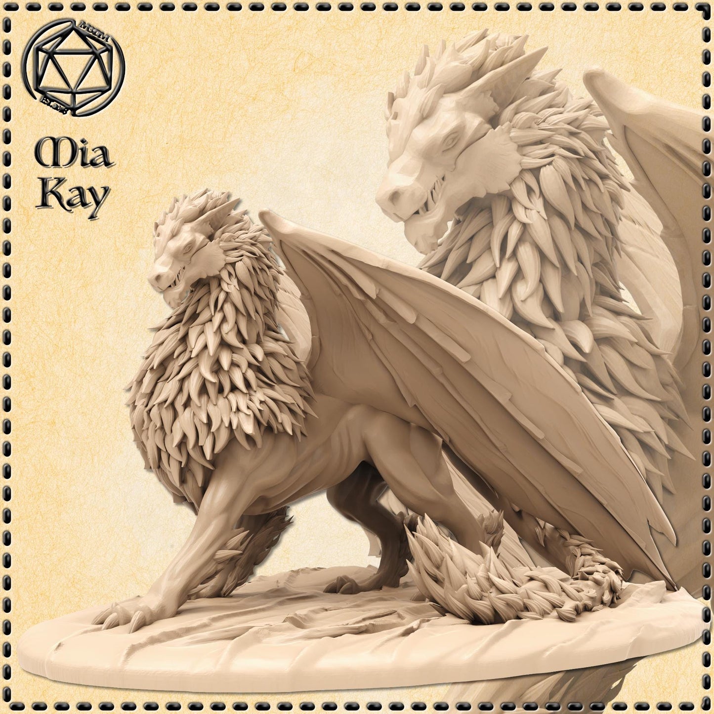 Baby Lion Drake and Adult Option