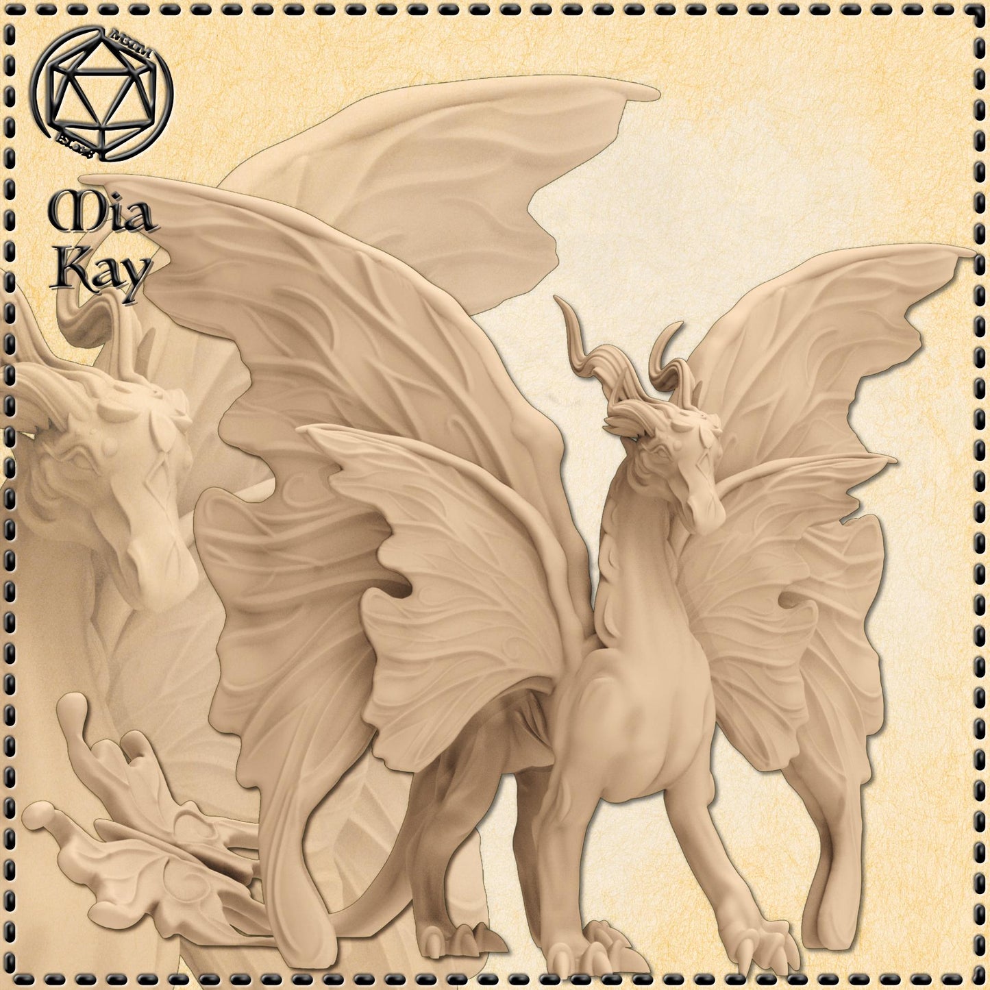 Baby Fairy Dragon and Adult Option