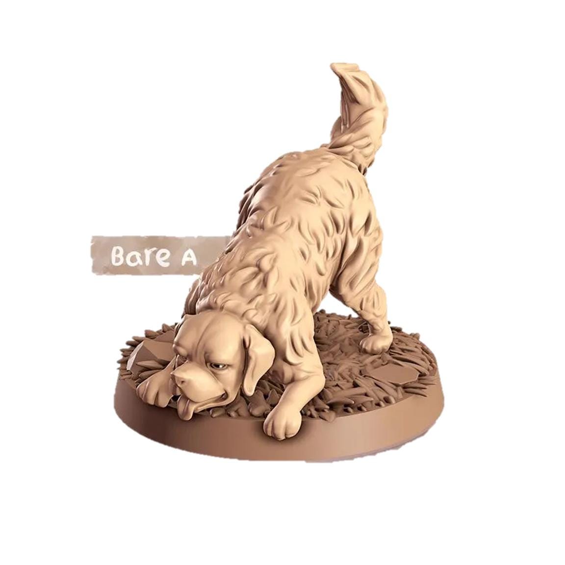 Golden Retriever Dog - Multiple Poses with or without Gear