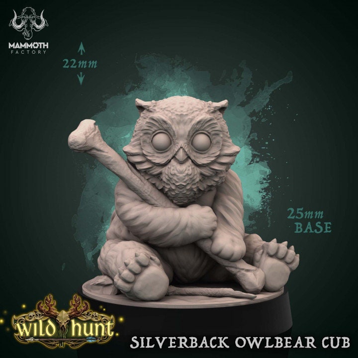 Owlbear - Adult and Cub