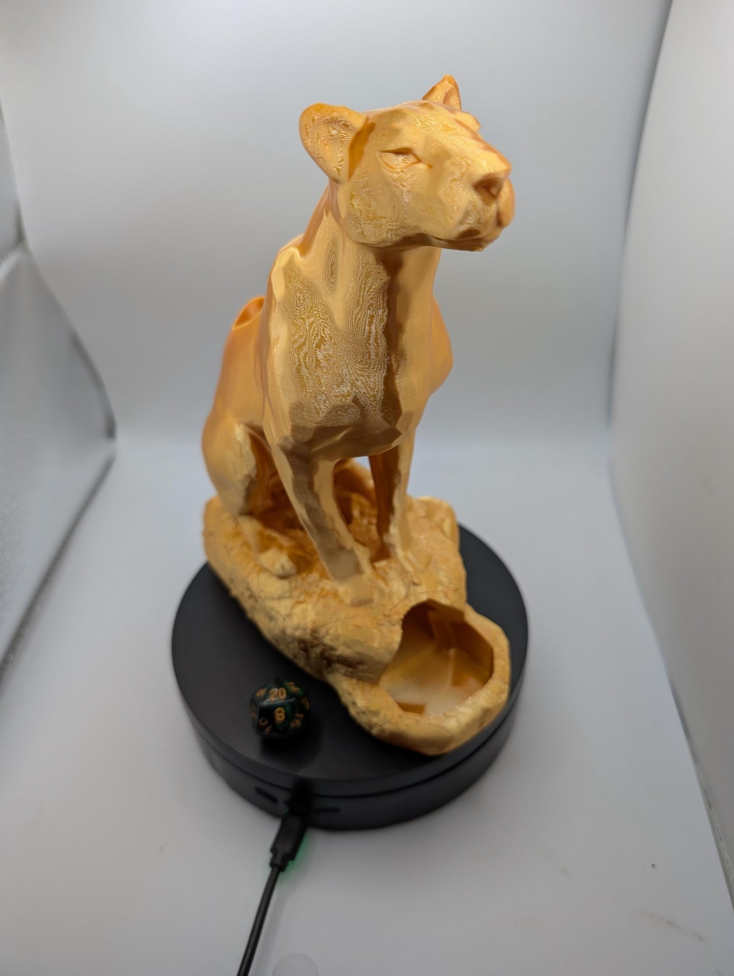 Panther Statue Dice Tower