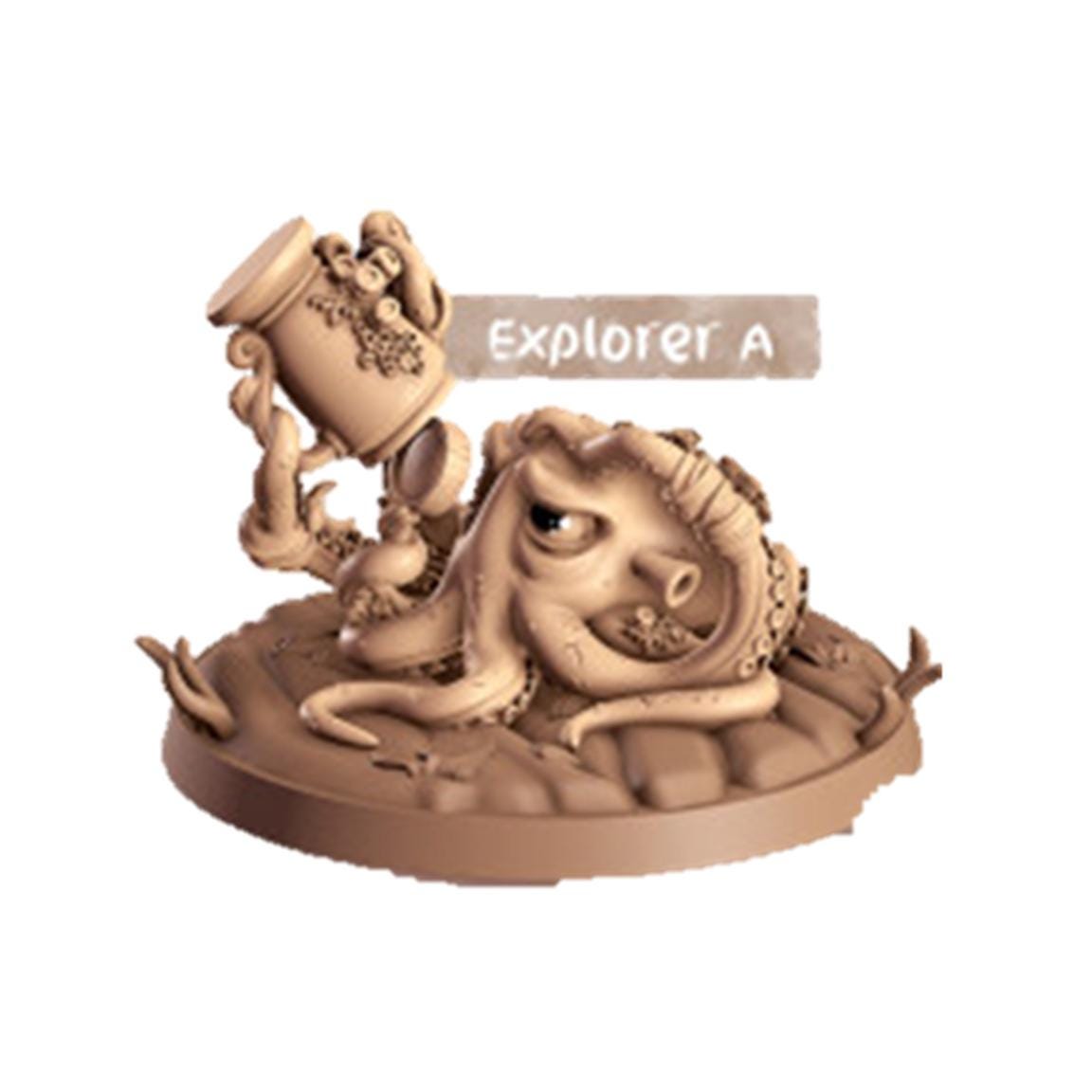 Octopus - Multiple Poses with or without Gear