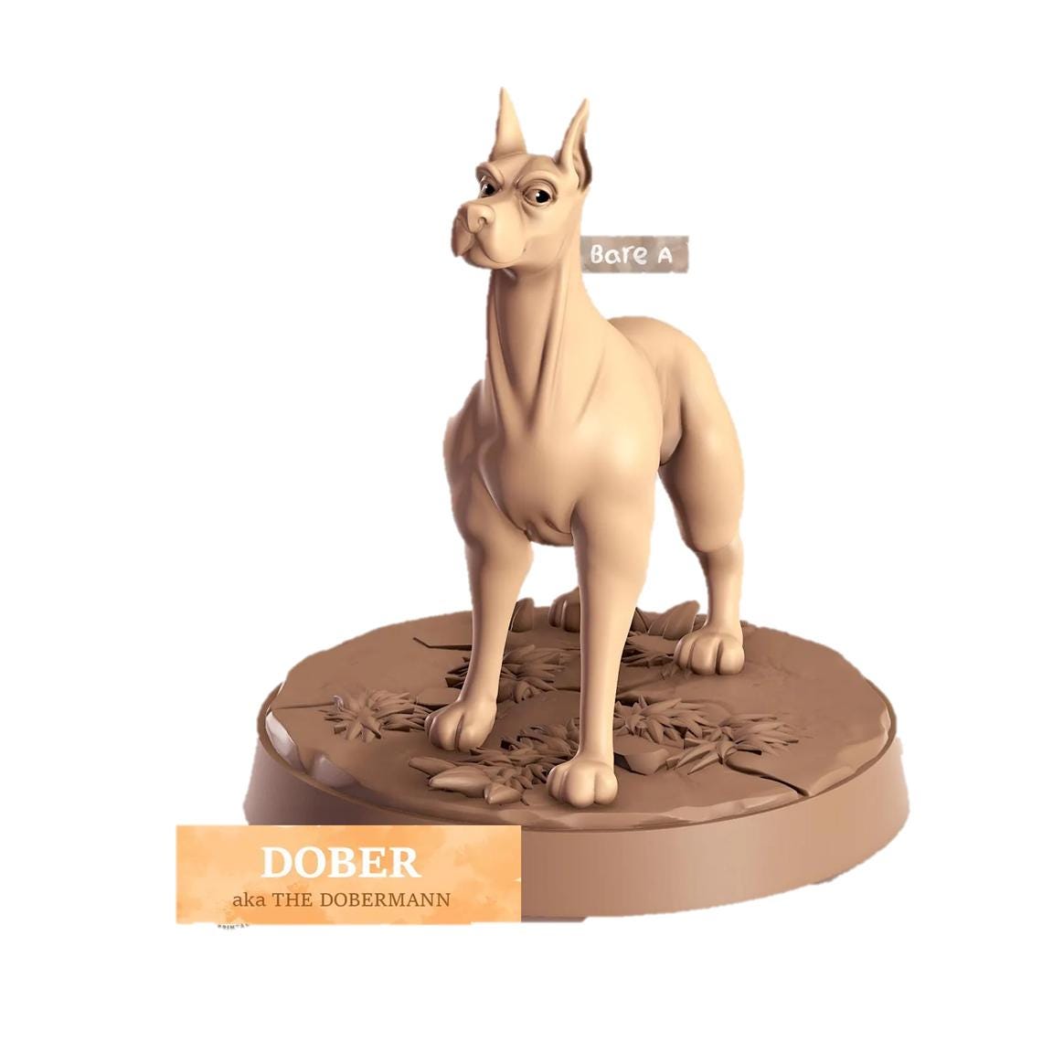 Doberman Dog - Multiple Poses with or without Gear