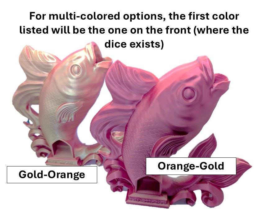 Koi Fish Dice Tower
