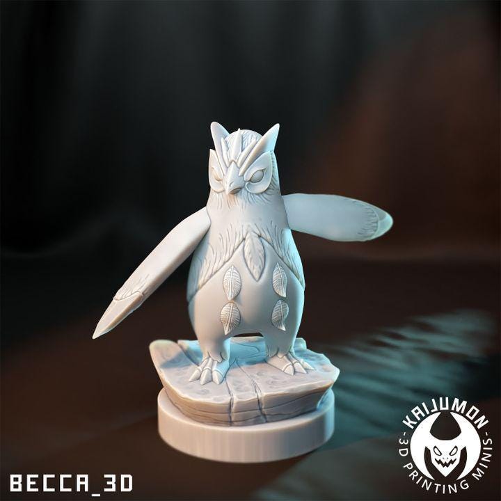 Kaijumon Penguin Monster