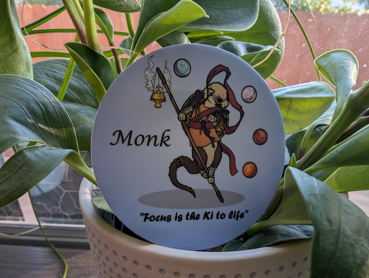 DnD - Monk Sticker