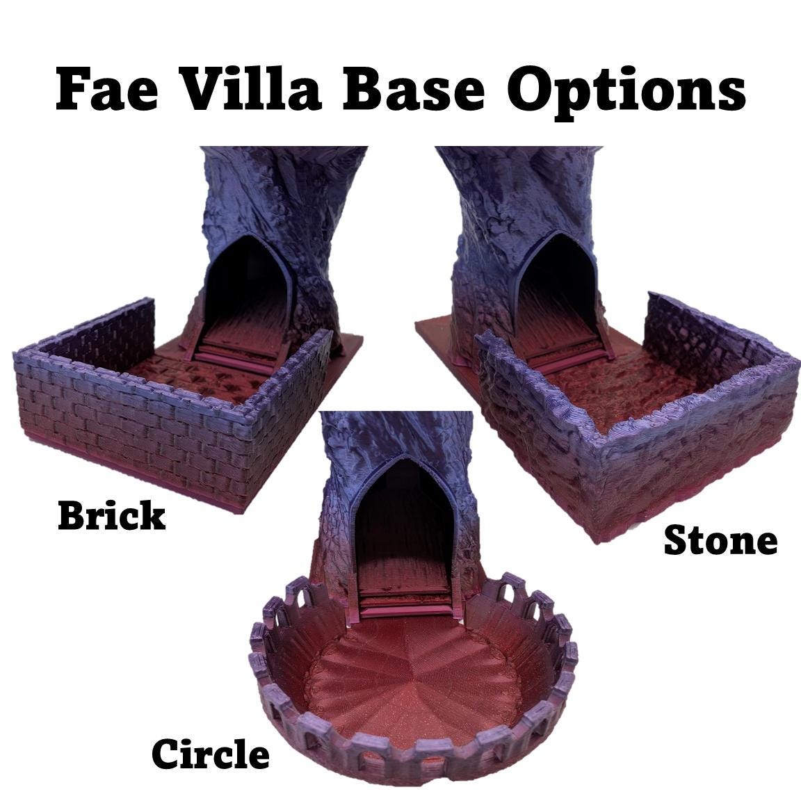 Tiny Fae Villa Dice Tower
