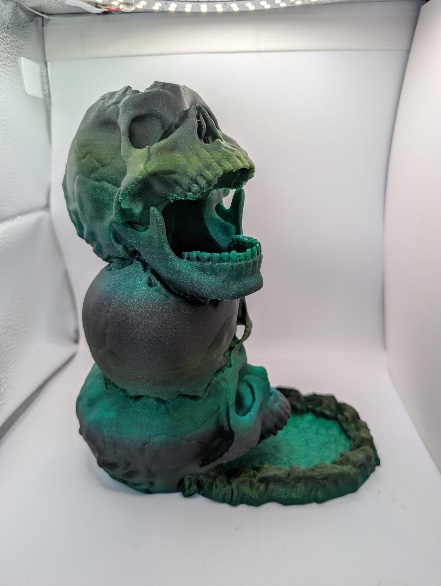 Skull Stack Dice Tower