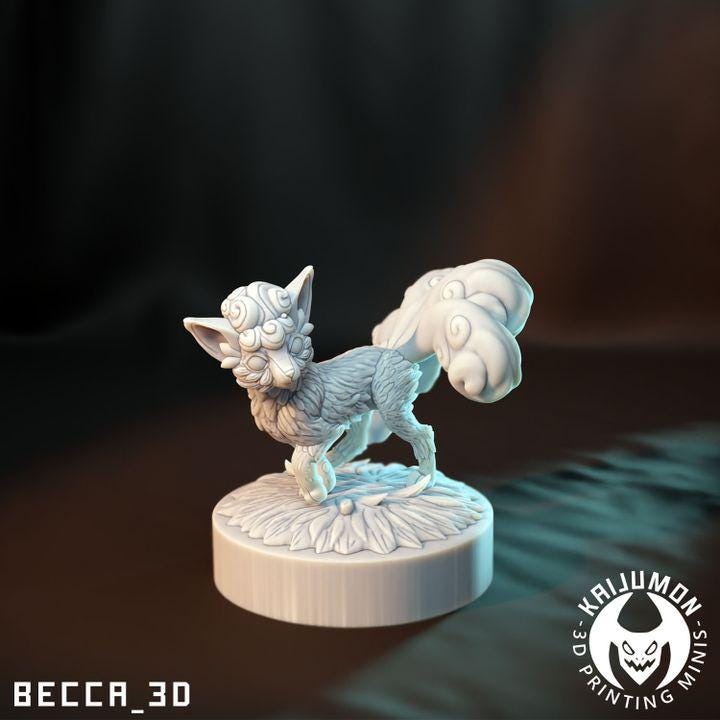 Kaijumon Ice Fox