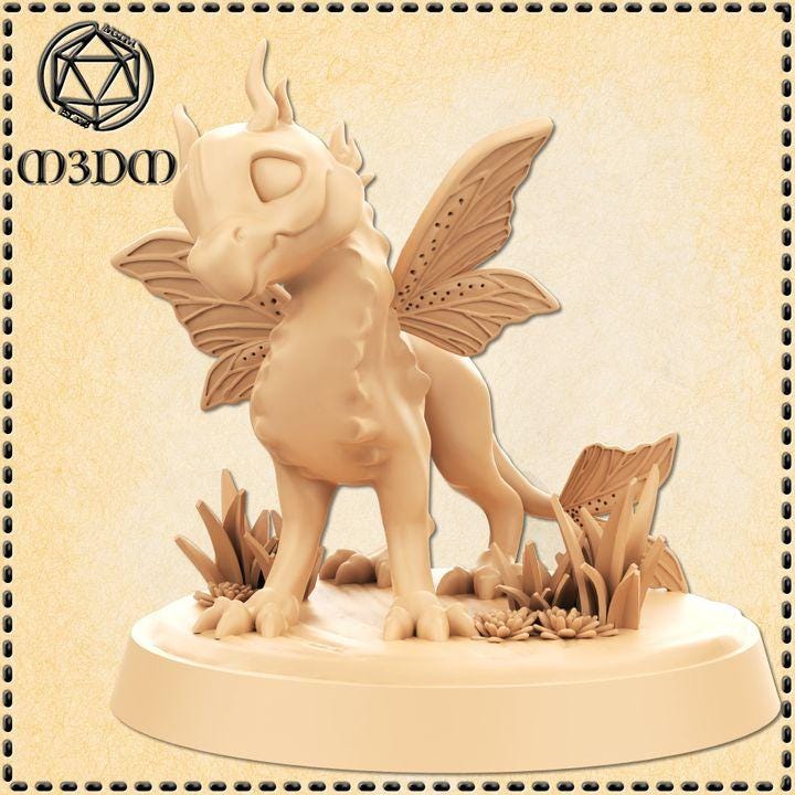 Baby Fairy Dragon and Adult Option