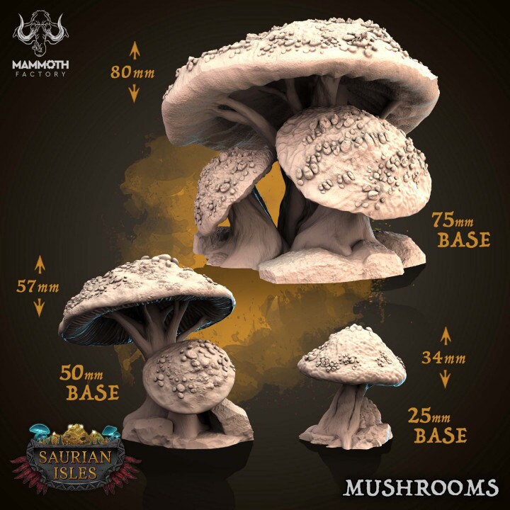 Mushroom Terrain Pack