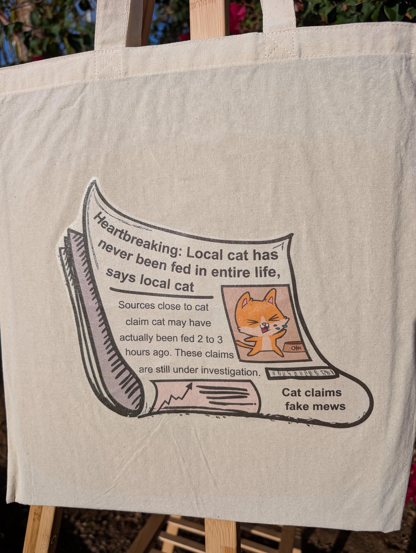 Fake Mews Tote Bag
