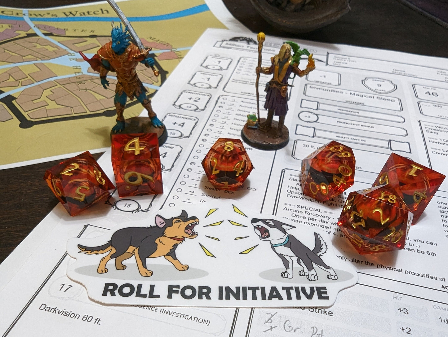 Roll for Initiative Sticker
