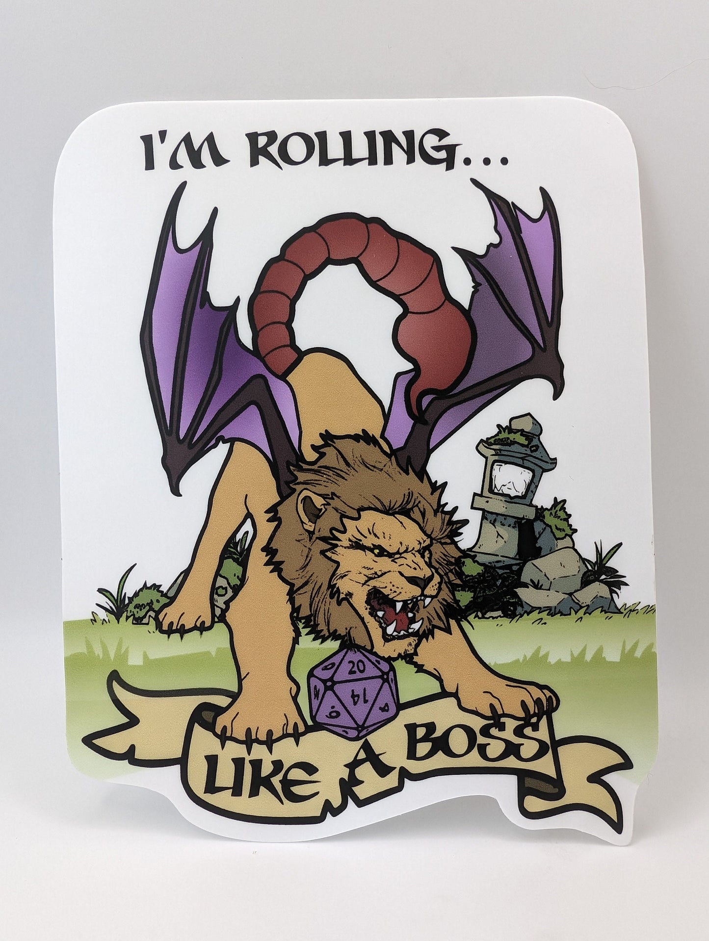 Rolling Like a Boss Sticker