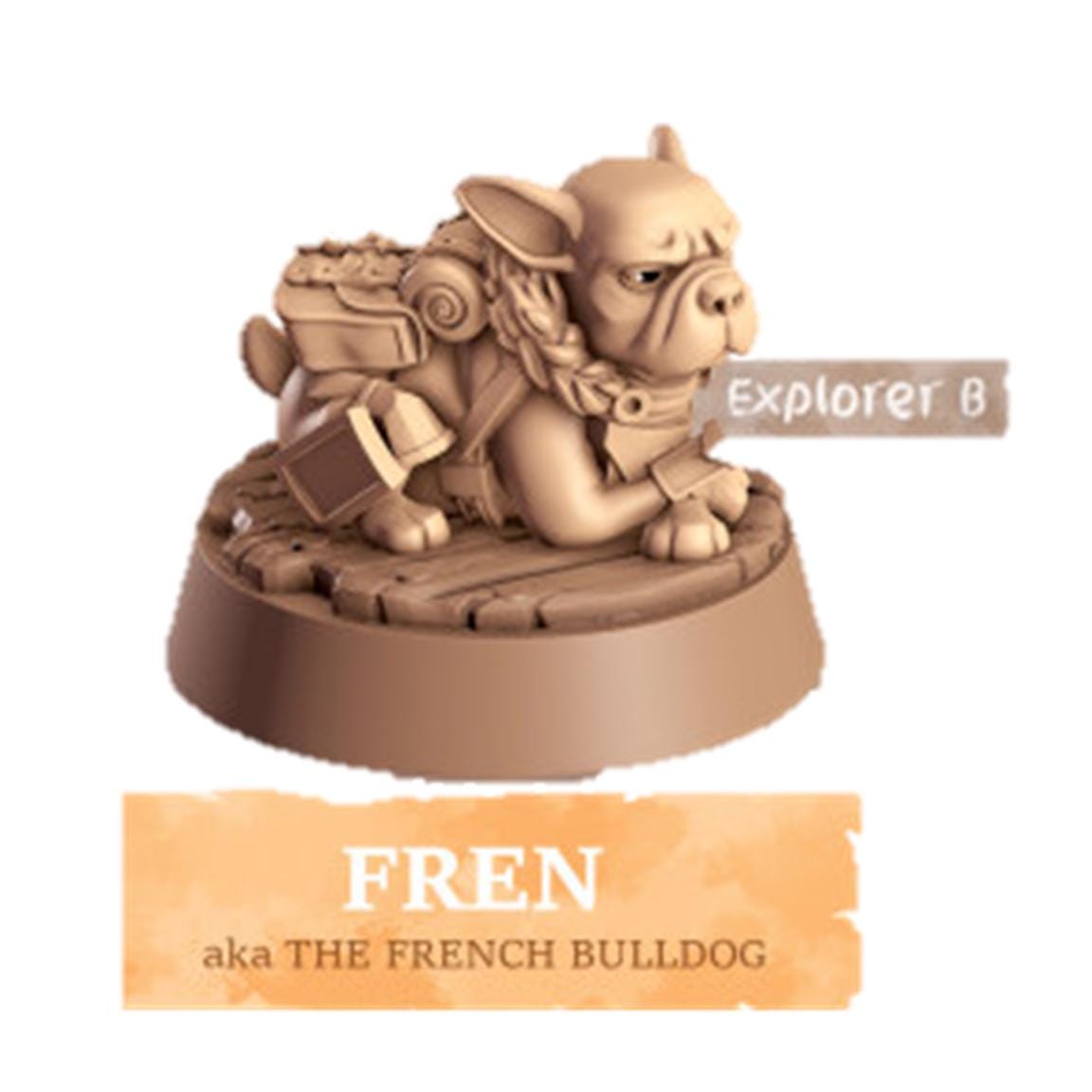 French Bulldog - Multiple Poses with or without Gear