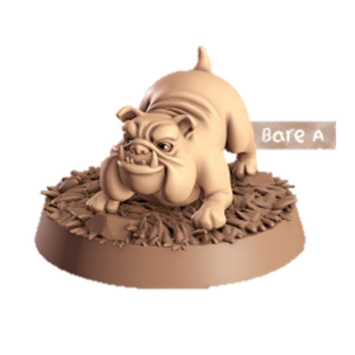 English Bulldog - Multiple Poses with or without Gear